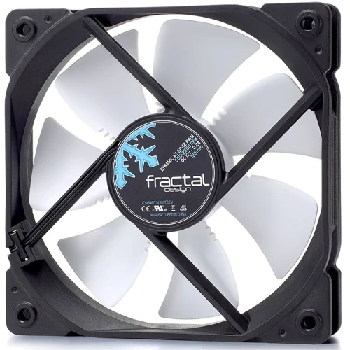 Кулер Fractal Design Dynamic X2 GP12 PWM (FD-FAN-DYN-X2-GP12-PWM-WT) White: Рівень шуму, dB 32.2
