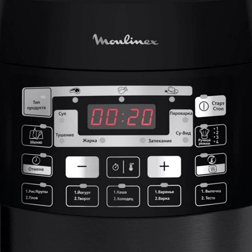 Мультиварка Moulinex CE430834: Объем кастрюли 4.8 л