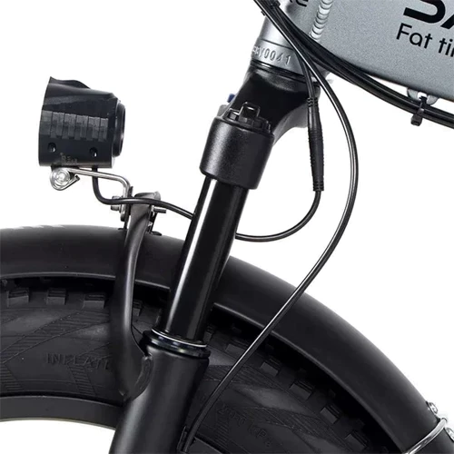 Электровелосипед SAMEBIKE XWXL09 (750 Вт, 10 А/ч, 48 В), колеса 20", серый: Размер 1700х1320х580 мм