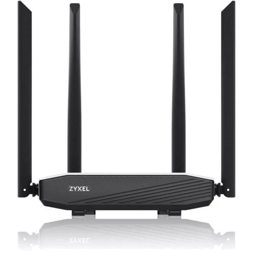 Маршрутизатор Wi-Fi ZyXEL NBG6615 (NBG6615-EU0101F): Количество LAN портов 4