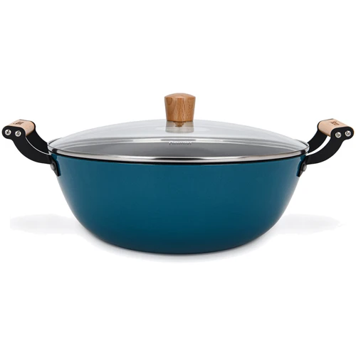 Каструля Fissman Seagreen з кришкою 32x12.5 см 8 л (4016): Обсяг, л 8
