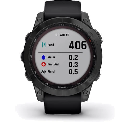 Смарт-часы Garmin Fenix 7 Sapphire Solar Carbon Grey DLC Titanium with Black Band (010-02540-21): Карты памяти нет