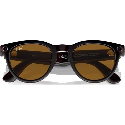 Смарт-окуляри Ray-Ban Meta Headliner Matte Rebel Black Frame/Brown Lenses size M (RW4009 675483 50-23) фото 3