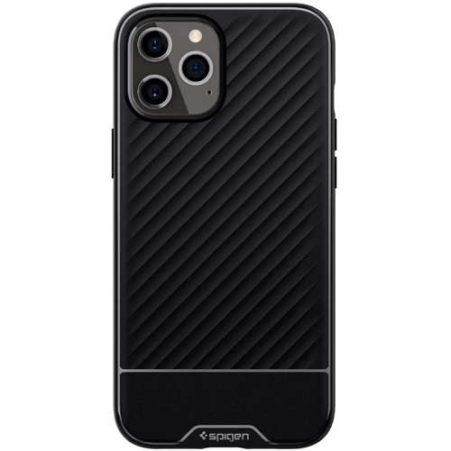 Чехол для iPhone Spigen Core Armor Matte Black (ACS01471) for iPhone 12 Pro Max: Цвет черный