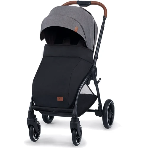 Универсальная коляска 2 в 1 Kinderkraft Evolution Cocoon Platinum Gray (KKWEVCOGRY2000) фото 8