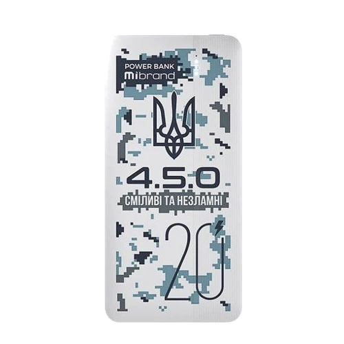 

Mibrand Power Bank 20000mAh 4.5.0 20W Snow Leopard (MI20K)