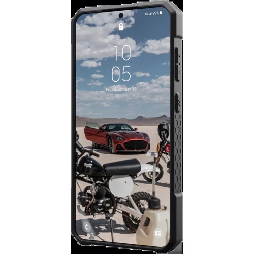 Аксесуар для смартфона Urban Armor Gear UAG Monarch Carbon Fiber (214413114242) для Samsung S926 Galaxy S24 Plus: Колір черный