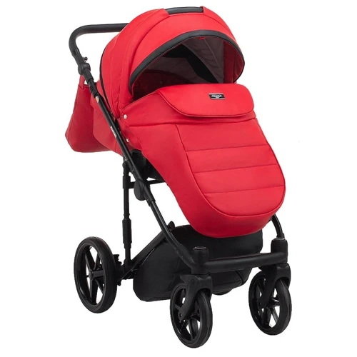 Коляска 2 в 1 Adamex Rimini ECO шкіра 100% RI-235: Ширина шасі 58