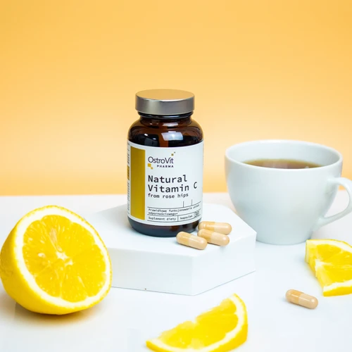 OstroVit Pharma Natural Vitamin C від Rose Hips Вітамін С 30 капсул: Тип вітамін C