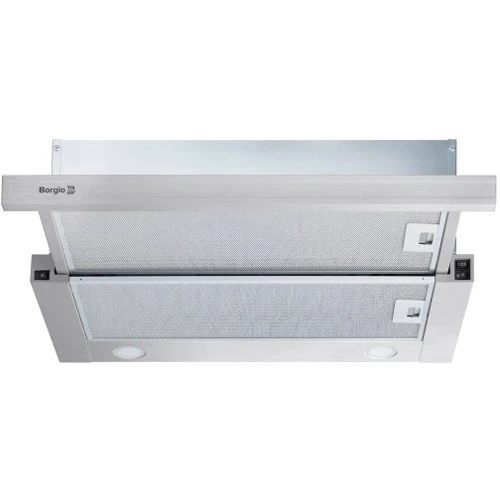 Вытяжка Borgio TLF (TR) 50 inox: Материал корпуса нержавеющая сталь