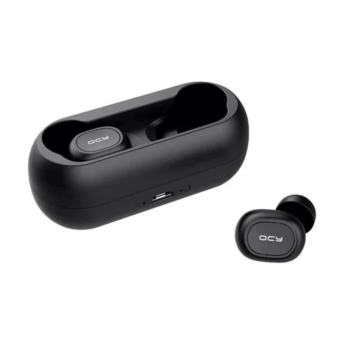 Наушники QCY T1 Black: Тип крепления без креплений