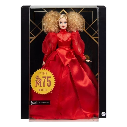 Коллекционная кукла 75-летие Mattel Barbie: Возраст от 6 лет и старше