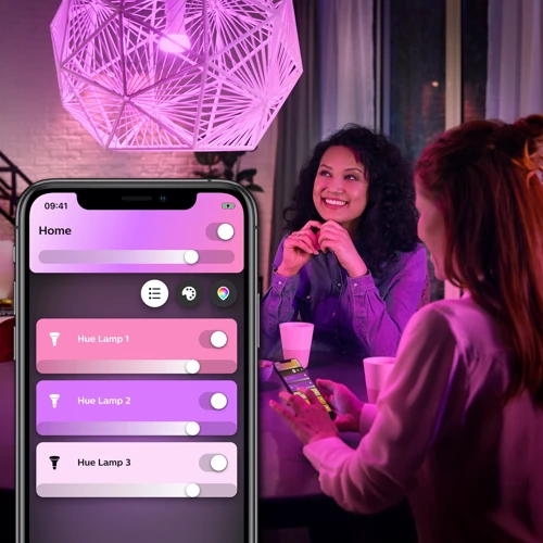 Стартовый комплект Philips Hue Color (Bridge, Dimmer, лампа E27 3шт) (929002216825) фото 4