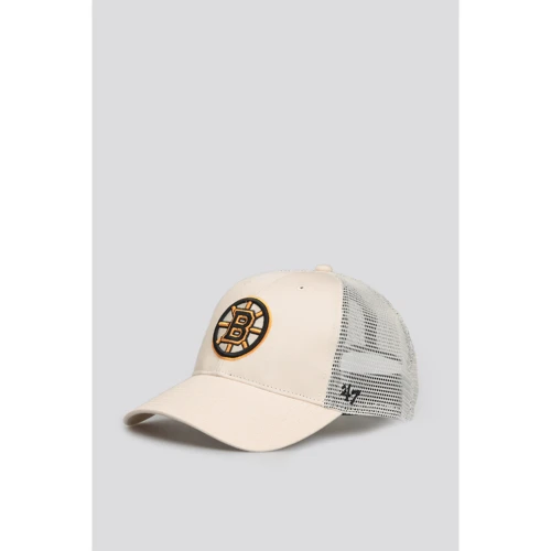 Чоловічі бейсболки 47 Brand Boston Bruins Branson біла (H-BRANS01CTP-NT): Виробник 47 Brand