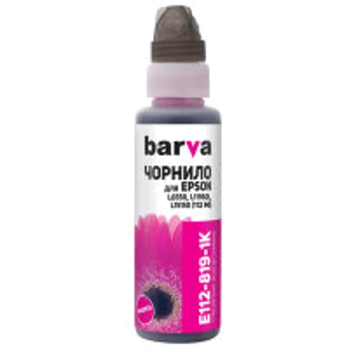 Чернила Barva Epson 112 100 мл, magenta, флакон OneKey 1K (E112-819-1K)