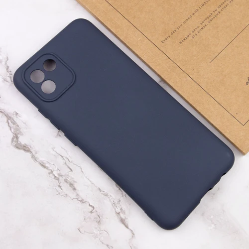Аксессуар для смартфона Lakshmi Case Silicone Cover Full Camera Midnight Blue for Samsung A035 Galaxy A03: Материал силикон
