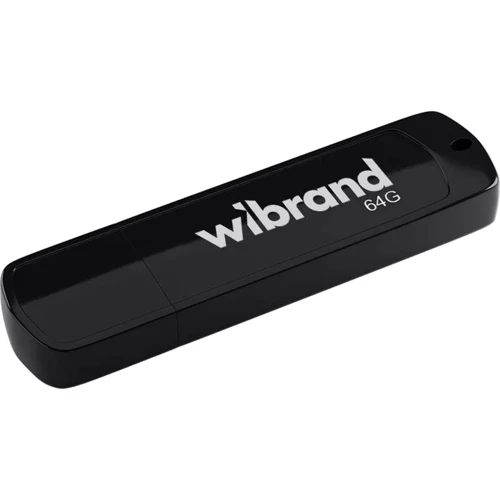 USB-флешка Wibrand 64Gb Grizzly USB 2.0 Black (WI2.0/GR64P3B)