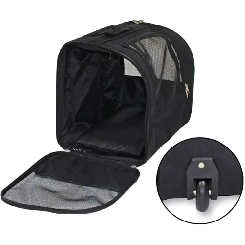 Сумка для животного Croci Trolley Jolie на колесиках 44x28x33 см Черный (C2078464): Производитель Croci