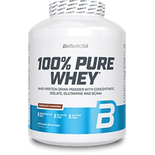 Протеин BioTechUSA 100% Pure Whey 2270 g /81 servings/ Strawberry