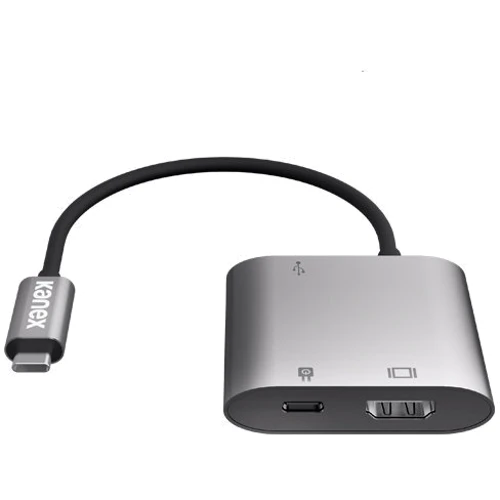 Адаптер Kanex Adapter USB-C to USB 3.0+USB-C+HDMI (K181-1041-SG4I)