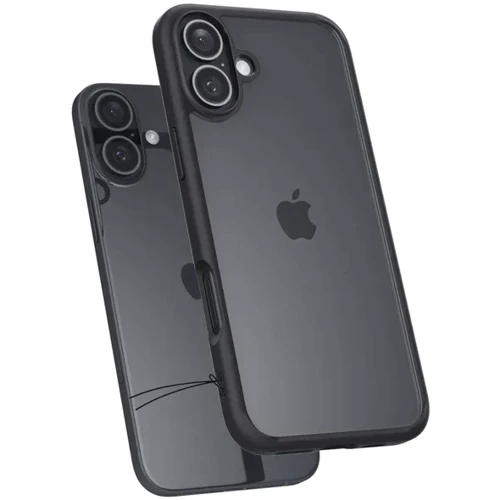 Чохол для iPhone Spigen Ultra Hybrid Matte Black (ACS08201) для iPhone 16: Колір черный