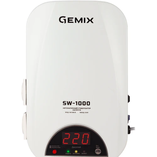 Стабилизатор напряжения Gemix SW-1000