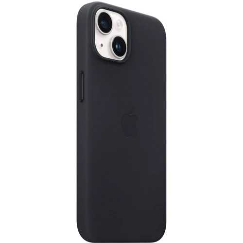 Чохол для iPhone Apple for iPhone 14 Leather Case with MagSafe Midnight (MPP43)  фото 5