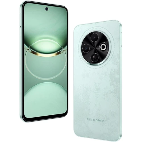 Смартфон Tecno Spark 30C (KL5n) 8/256GB Magic Skin Green (UA UCRF): Камера Двойная 50 Мп / LED вспышка / HDR / Фронтальная 8 Мп