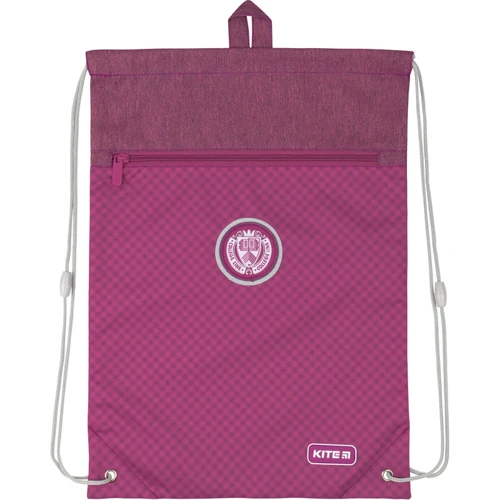 Сумка для обуви Kite с карманом 601M College Line pink k20-601m-3