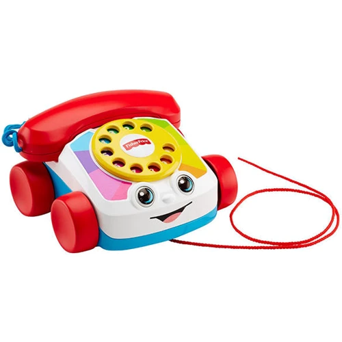 Іграшка-каталка Веселий телефон Fisher-Price (CMY08): Вік від 6-ти місяців