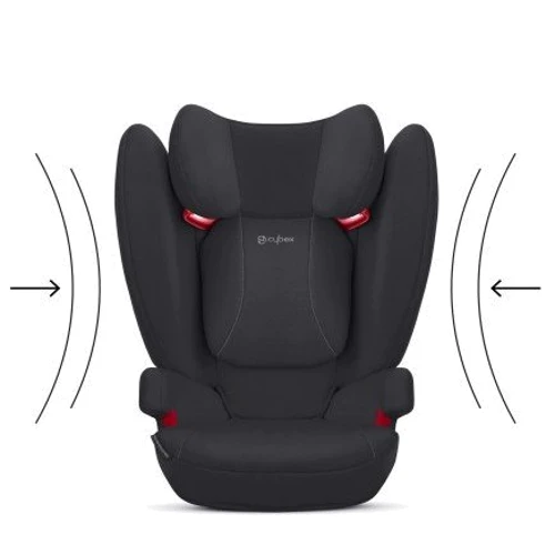 Автокресло Cybex Solution B i-fix Volcano Black (522003871): Вес ребенка от 15 до 36 кг