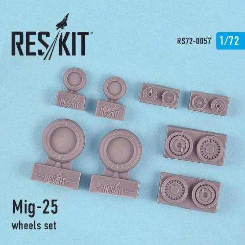 Смоляні колеса RESKIT для літака МіГ-25 RS72-0057