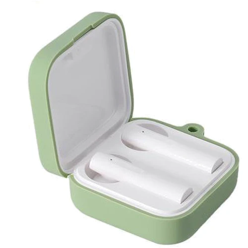 Чехол для наушников BeCover Silicon Green (705676) for Xiaomi Mi Air 2 SE: Особенности С карабином