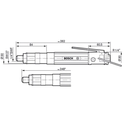 Шуруповерт Bosch 600 об./мин Professional (0607453238): Назначение профессиональный