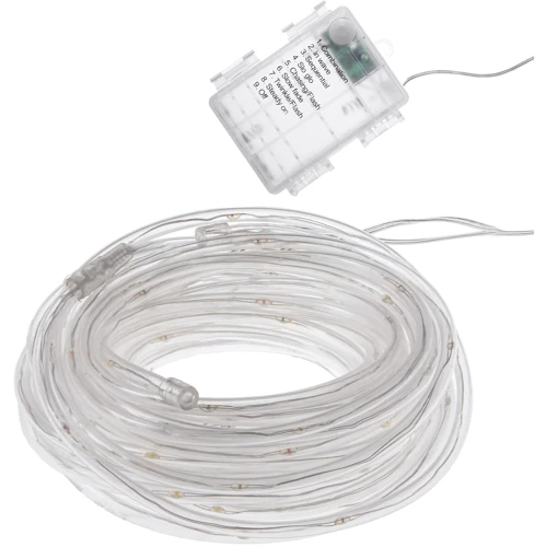 Гирлянда дюралайт на батарейках Springos Rope Lights 5 м 50 LED CL0857 Warm White: Тип Линейная