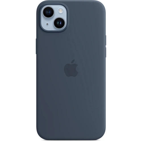 Чохол для iPhone Apple for iPhone 14 Plus Silicone Case with MagSafe Storm Blue (MPT53) 