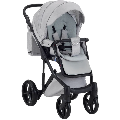 Коляска 2 в 1 Adamex Luciano jeans Q1-CZ светло-серый (624556): Пол ребенка мальчик, девочка