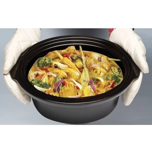 Медленноварка Morphy Richards 461013 Ceramic: Цвет серебристый
