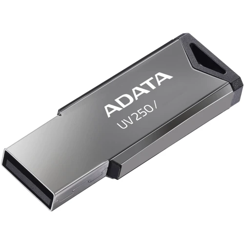 USB-флешка ADATA 16GB AUV 250 USB 2.0 Silver (AUV250-16G-RBK): Объем памяти 16 GB