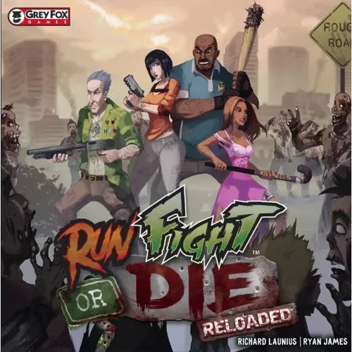 Настольная игра Grey Fox Games Run Fight or Die Reloaded Kickstarter Edition - EN НА АНГЛИЙСКОМ ЯЗЫКЕ