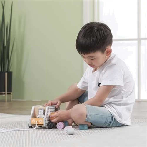 Деревянный сортер-каталка Viga Toys PolarB Грузовичок (44041)