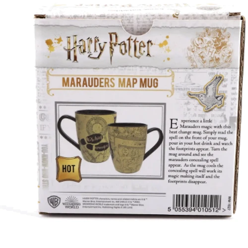 Термочувствительная чашка Wizarding World Карта мародеров (WW-1027) фото 2