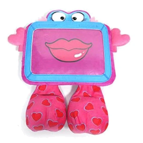 Мягкая игрушка ЧИЧИ, чехол для планшетов 7-8 дюймов, розовая, (в коробке)