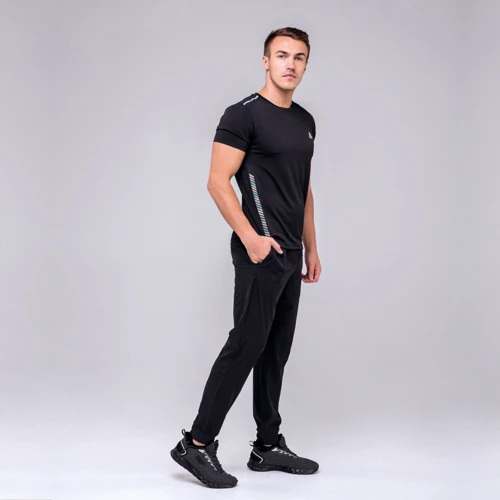 Спортивная футболка Peak FW601055-BLA 54 черная: Размер 54