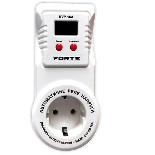 Реле напряжения - KVP-16A (FORTE)