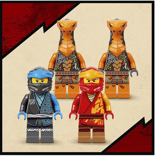 Конструктор LEGO NINJAGO Драконовий храм ніндзя (71759): Рекомендований вік 4+