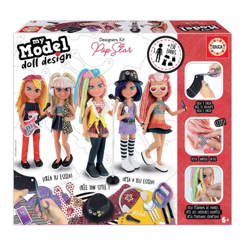 Набор для творчества Educa My Model Pop Star (6337232)