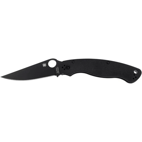 Нож Spyderco Military 2 Black Blade CPM S30V G-10 black (87.16.31)