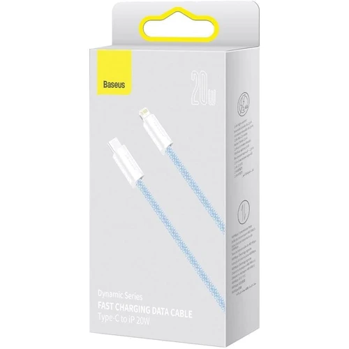Кабель Baseus Cable USB-C to Lightning Dynamic 20W 1m Blue (CALD000003) фото 10