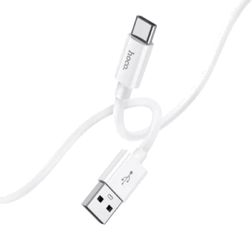Кабель Hoco USB Cable to USB-C 3A 1m White: Тип USB Cable - USB-C